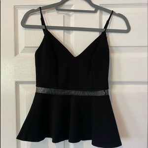 Lulus flare cami with mesh